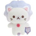 Japan San-X Hanging Plush - Korilakkuma Lion / Sky Curly Cotton Candy - 2