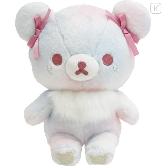 Japan San-X Plush Toy - Chairoikoguma / Sky Curly Cotton Candy - 1