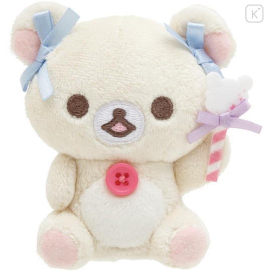 Japan San-X Scene Plush Toy - Korilakkuma / Sky Curly Cotton Candy - 6