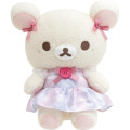 Japan San-X Plush Toy (M) - Korilakkuma / Sky Curly Cotton Candy - 1