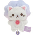 Japan San-X Tenori Plush (SS) Set - Rilakkuma : Sky Curly Cotton Candy - 6