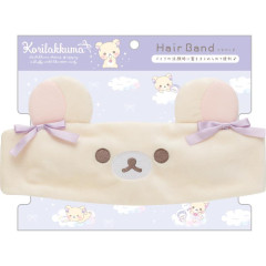 Japan San-X Hair Band - Korilakkuma / Sky Curly Cotton Candy