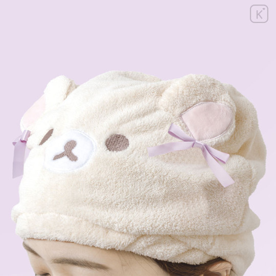 Japan San-X Hair Cap - Korilakkuma / Sky Curly Cotton Candy - 3