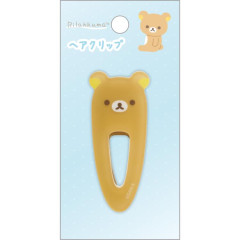 Japan San-X Hair Clip - Rilakkuma