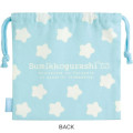 Japan San-X Drawstring Bag - Sumikko Gurashi / Shirokuma Hometown Blue - 3