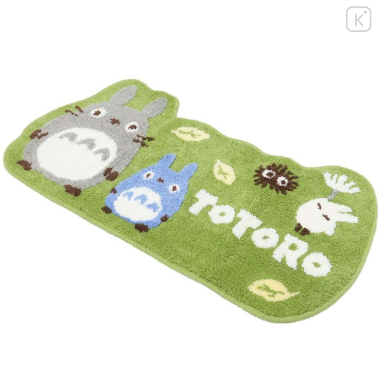 Japan Ghibli Fluffy Mat - My Neighbor Totoro / Green - 2