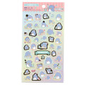 Japan Sanrio Gold Accent Sticker - Tuxedosam / Relax - 1