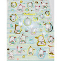 Japan Sanrio Gold Accent Sticker - Pochacco / Dessert Green - 2