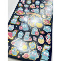 Japan Sanrio Gold Accent Sticker - Hangyodon / Space - 2