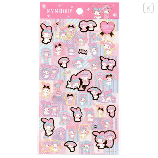 Japan Sanrio Gold Accent Sticker - Characters / Strawberry - 1