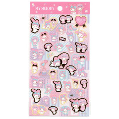 Japan Sanrio Gold Accent Sticker - Characters / Strawberry