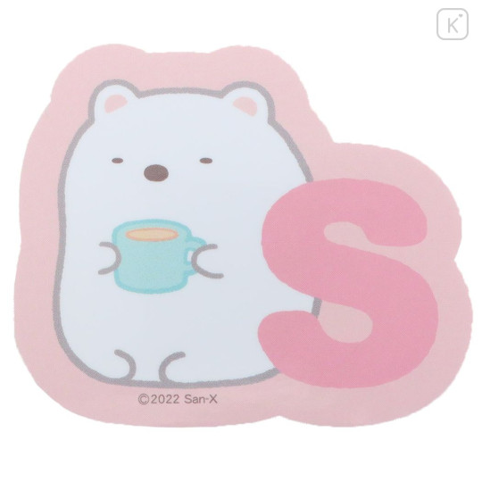 Japan San-X Vinyl Sticker - Sumikko Gurashi / Shirokuma Coffee Time - 1