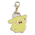 Japan Sanrio Metal Charm - Pompompurin / Hello Kitty 50th Anniversary - 2