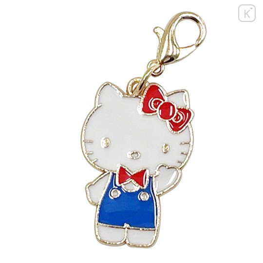 Japan Sanrio Metal Charm - Hello Kitty / Hello Kitty 50th Anniversary - 2