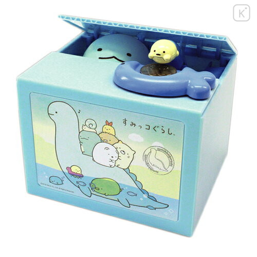 Japan San-X Electronic Piggy Bank - Sumikko Gurashi / A Sparkling Night with Tokage and its Mother - 1