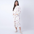 Japan Sanrio One Piece Dress Pajamas - Hello Kitty / Ivory - 1