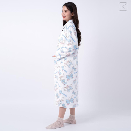 Japan Sanrio One Piece Dress Pajamas - Cinnamoroll / Ivory - 2