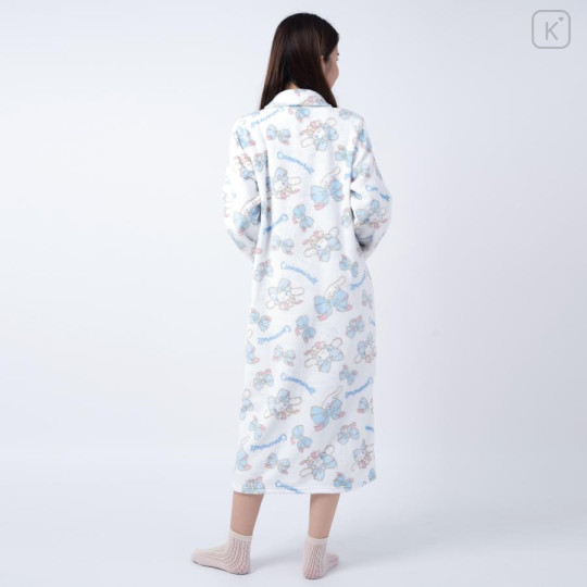 Japan Sanrio One Piece Dress Pajamas - Cinnamoroll / Ivory - 3