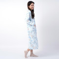 Japan Sanrio One Piece Dress Pajamas - Cinnamoroll / Blue - 3