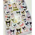 Japan Sanrio Gold Accent Sticker - Kuromi / Beauty - 2