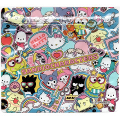 Japan Sanrio B7 Zip Bag Set - Characters Cook Kids