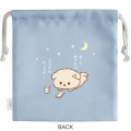 Japan San-X Gusseted Drawstring Bag - Ishiyowa-chan A - 2