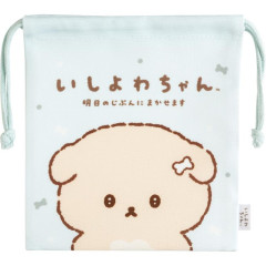 Japan San-X Gusseted Drawstring Bag - Ishiyowa-chan B