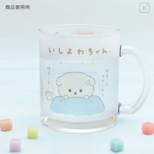 Japan San-X Glass Mug - Ishiyowa-chan : Looking Forward To Tomorrow - 3