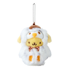 Japan Sanrio Original Mascot Holder - Pompompurin / Forest Small Animals