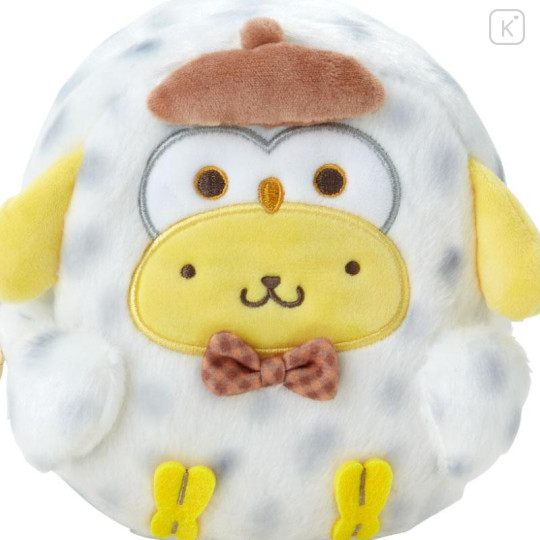 Japan Sanrio Original Pouch - Pompompurin / Forest Small Animals - 4