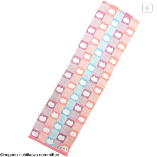 Japan Chiikawa Small Bath Towel - Chiikawa : Pink - 3