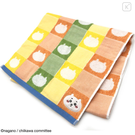 Japan Chiikawa Jacquard Long Towel - Happy Mix - 1