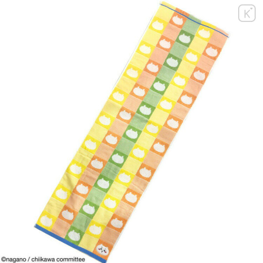 Japan Chiikawa Small Bath Towel - Chiikawa : Orange - 3