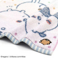 Japan Chiikawa Mini Towel Handkerchief - Chiikawa & Hachiware & Usagi / Hang Out Blue - 2