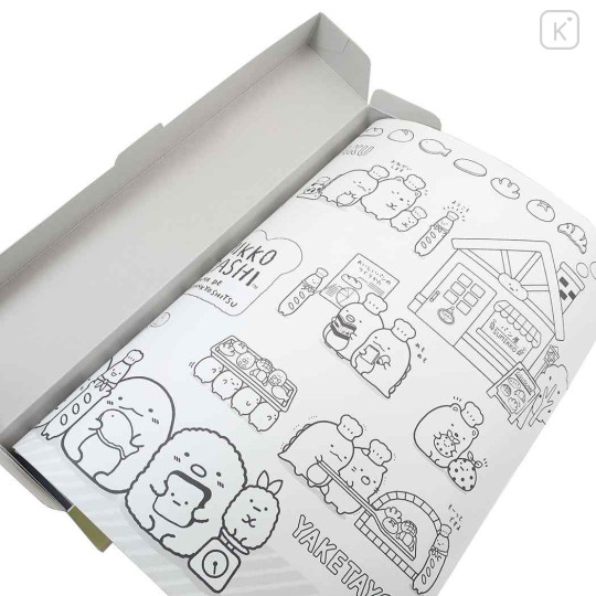 Japan San-X Roll Coloring Book - Sumikko Gurashi - 3