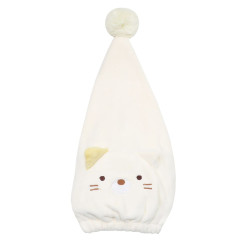 Japan San-X Quick Dry Towel Hair Cap - Sumikko Gurashi / Neko B