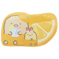 Japan San-X Vinyl Sticker - Sumikko Gurashi : Fruit Vacation Tonkatsu Fried Pork & Ebifurai no Shippo Orange - 1