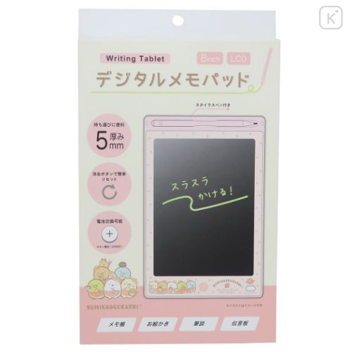 Japan San-X Digital Memo Pad - Sumikko Gurashi / Strawberry - 4