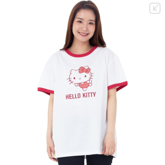 Japan Sanrio Ringer T-shirt - Hello Kitty - 1