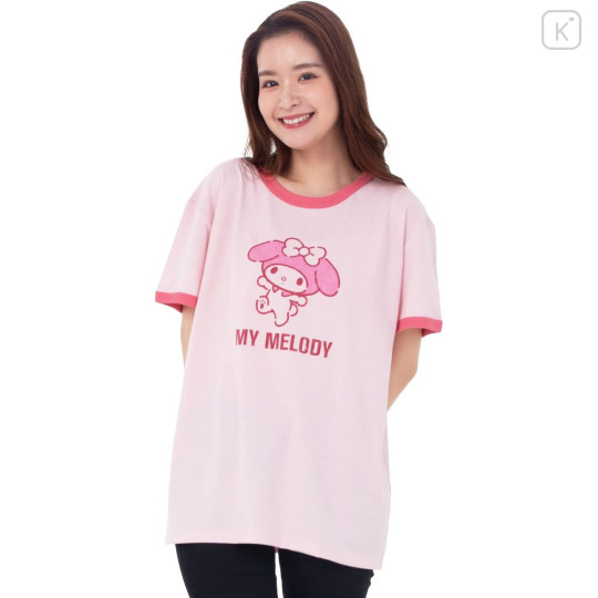 Japan Sanrio Ringer T-shirt - My Melody - 1