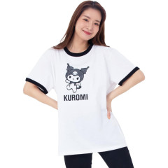 Japan Sanrio Ringer T-shirt - Kuromi