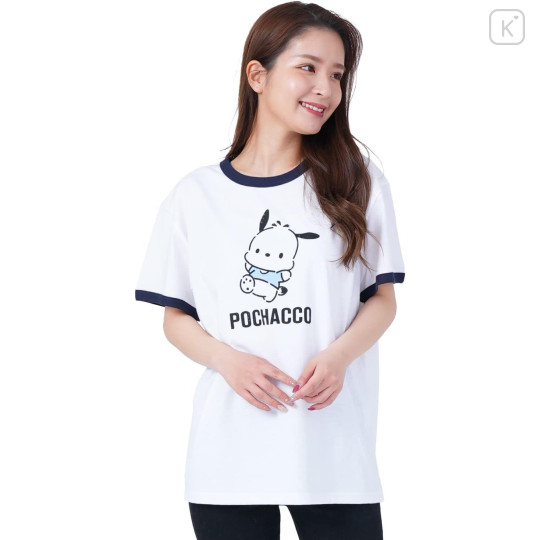 Japan Sanrio Ringer T-shirt - Pochacco - 1