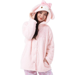 Japan Sanrio Costume Warm Hoodie with Tail - My Melody