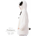 Japan Sanrio Costume Warm Hoodie with Tail - Pochacco - 3