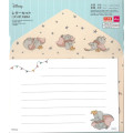 Japan Disney Mini Letter Set - Dumbo - 1