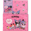 Japan Sanrio Stationery Letter Set - Kuromi & My Melody & My Sweet Piano / Queen Afternoon Tea Pink - 1