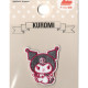 Japan Sanrio Wappen Iron-on Applique Patch - Kuromi : Pink