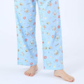 Japan Sanrio Short Sleeve T-shirt Pajamas (M) - Hangyodon / White & Blue - 7