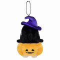 Japan Mofusand Mascot Holder - Cat / Killer Whale Nyan Halloween Witch Trick or Treat - 6