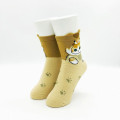 Japan Mofusand Crew Socks - Hamster Cat / Nyan - 2